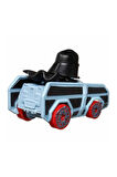 Racerverse Tekli Model Araba - Figürlü Yarış Arabası - Star Wars Darth Vader - 7 CM