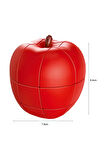 Elma Şeklinde Akıl Küpü Sabır Küpü Zeka Sabır Küpü Küp Kırmızı