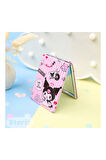 Kuromi Figürlü Mini Cep Aynası 8.6 cm X 6.2 cm - Parçalı Model 2
