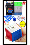 Moyu Meilong 5x5  Magnetic Cube 5M Mıknatıslı Standlı Tornavidalı Stickersız Akıl Zeka Küp