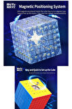 Moyu Meilong 6x6  Magnetic Cube 6M V2 - Mıknatıslı Standlı Tornavidalı Stickersız Zeka Küp