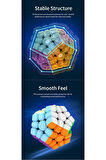 Moyu Megaminx Magnetic Cube - Mıknatıslı Stickersız Akıl Zeka Rübik Küp