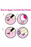 Tokidas Pet Nail Art Playing - Unicorn ve Evcil Hayvan Temalı Baskılı Çocuk Takma Tırnak Sanatı