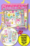Tokidas Personalized Sweet D . I . Y Journal Set - Kişiye Özel Sevimli Kendin Yap Günlük Seti