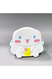 Kawaii 3D Cinnamoroll Figür Kabartmalı 2 Katlı Kilitli Beslenme Çantası Kutusu