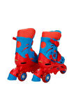 Spiderman Desenli Inline 3 Tekerlekli Paten - (29 - 32 Numara için Ayarlanabilir)