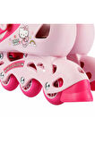 Hello Kitty Inline 4 Teker Paten - (34 - 37 Numara için Ayarlanabilir)