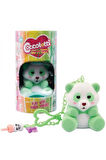 Coccolotti İnteraktif Sesli ve Işıklı Sevimli Pandalar Anahtarlık & Çanta Akesesuarı - Yeşil Panda