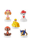 Paw Patrol Damgalı Mühürlü 5 li Figür Seti ( Marshall - Chase - Rubble - Skye - Zuma ) 4 - 7 CM