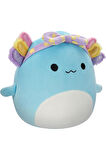 Squishmallows Gökkuşağı Solungaçları ve Mor Kafa Bandı ile IRINA Yumuşak Pürüzsüz Peluş - 20 cm