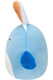 Squishmallows Tavşan Kulaklı Mavi Kuş BEBE Yumuşak Pürüzsüz Peluş Oyuncak - 20 cm