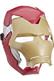 Iron Man Işıklı Flip Up Mask Brown - Elektronik  Maske