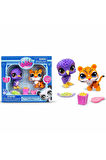 Littlest Pet Shop Minişler 2’li Figür Seti S1 - Kaplan ve Kuş - 5 CM