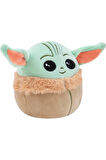 Mandalorian The Child Grogu Baby Yoda Squishmallows Yumuşak Peluş Figür - 25 Cm