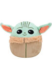 Mandalorian The Child Grogu Baby Yoda Squishmallows Yumuşak Peluş Figür - 25 Cm