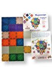 Magnescape Magnetic Tiles Mıknatıslı 3D Yapı Oyuncağı - 20 Parça