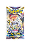 Pokemon Oyun Kartı TCG Sword&Shield Brilliant Stars Booster Pack - 4 Paket (40 KART)