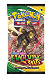 Pokemon Oyun Kartı TCG Sword&Shield Evolving Skies Booster Pack - 3 Paket (30 KART)