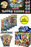 Pokemon Oyun Kartı TCG Sun & Moon Booster Pack - 4 Paket (40 KART)