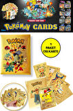 Pokemon Oyun Kartı TCG Gold Booster Pack - 1 Paket (10 KART)