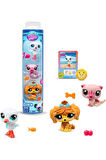 Littlest Pet Shop Minişler 3’lü Figür Seti S2 - Su Samuru – Martı – Köpek - 5 Cm  Minişler