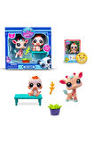Littlest Pet Shop Minişler 2’li Figür Seti S2 - Zürafa Ve Tembel Hayvan - 5 Cm  Minişler