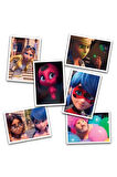 Panini Miraculous Mucize Uğur Böceği Sticker Çıkartma - 1 Paket ( 5 Adet Sticker )