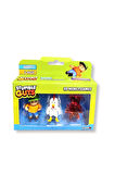 Stumble Guys Seri 2 - 3D Mini 3 lü Figür Seti - Mr. Stumble - Chicken - Cherri Bear