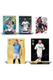 Topps Match Attax 24-25 UEFA Şampiyonlar Ligi Avrupa Ligi Konferans Ligi Futbolcu Kartları - 4 PAKET
