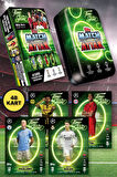 Topps Match Attax 24-25 UEFA Metal Kutulu Futbolcu Kartları Mega Tin Box - 48 Kart (Yeşil Kutulu)