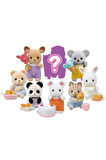 Sylvanian Families Tatlı Atıştırmalıklar Temalı Sürpriz Mini Bebek - 5 CM - 4 ADET
