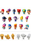Brawl Stars Sürpriz Figür - 5 Cm - 1 Adet