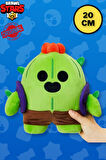 Brawl Stars Yumuşak Kadifemsi Peluş Figür - Spike The Cactus - 20 CM