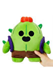 Brawl Stars Yumuşak Kadifemsi Peluş Figür - Spike The Cactus - 20 CM