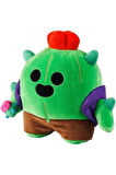 Brawl Stars Yumuşak Kadifemsi Peluş Figür - SPIKE THE CACTUS - 30 CM