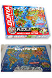 Dünya Kültür Haritası Puzzle Yapboz - 260 Parça