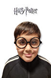 Harry Potter Siyah Şapkası + Asası + Gözlüğü 3 lü Çocuk Kostüm Aksesuarları