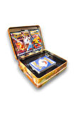 Pokemon Scarlet &Violet Paldean Fates Tin Box TCG Metal Kutulu Pokemon Kart Seti - MODEL4