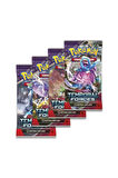 Pokemon Oyun Kartı TCG Scarlet & Violet Temporal Forces Lisanssız Booster Pack - 3 Paket (30  KART)