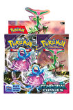 Pokemon Oyun Kartı TCG Scarlet & Violet Temporal Forces Lisanssız Booster Pack - 4 Paket (40 KART)