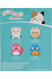 Micromallows Squishmallows Mini Yumuşak Peluş Oyuncak 4 lü Figür Seti - 6 CM - MODEL - 2