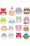 Micromallows Squishmallows Mini Yumuşak Peluş Oyuncak 16 lı Figür Seti - 6 CM
