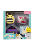 Micromallows Squishmallows Mini Yumuşak Peluş Oyuncak 2 Figür + 2 Aksesuar Figür Seti - 6 CM - MOD-1