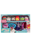 Micromallows Squishmallows Mini Peluş Oyuncak 6 Figür + 4 Aks. + 4 Giysi Figür Seti - 6 CM - MOD-3