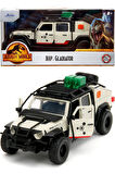 Jada Jurassic World Jeep Gladiator Die Cast Koleksiyonluk Metal Model Araba - 10 CM