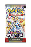 1 Paket (10 KART) Prismatic Evolution Lisanssız Pokemon Oyun Kartı Tcg Scarlet & Violet Booster Pack