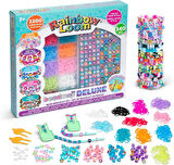 Rainbow Loom Beadmoji Deluxe Set - 2200 Renkli Lastik & 340 Emoji Boncuk, Hızlı Tezgah Dahil