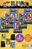 Brawl Stars Panini Resmi Kart Paketi: 6 Paket (36 Kart)
