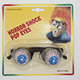 Cadılar Bayramı Fırlayan Göz Gözlüğü – Komik Parti Kostüm Aksesuarı, Şaka ve Eğlence Oyuncağı