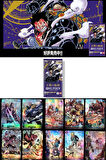 1 Paket One Piece Card Game OP10 Royal Blood Bandai Booster Japonca 6 Kart